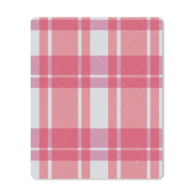 Produktbild von MuchoWow® Mauspad Mousepad Kariert - Rosa - Muster 30x40 cm - Mousepads - Maus Mat - Pad - Mausunterlage - Mausmatten