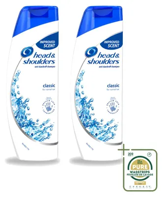 Zdjęcie produktu dla 2 sztuki szamponu Head & Shoulders Classic Clean - 250 ml - zestaw ekonomiczny