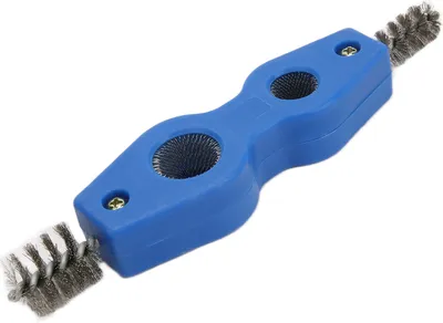 Obrázek produktu pro Nástroj pro čištění odpadů 4 v 1 z oceli / Čisticí kartáč 4 v 1 pro póly baterií a potrubí