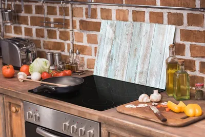 Obrázek produktu pro Skleněné Krájecí Prkénko 52X30 Dřevo