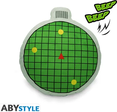 Immagine prodotto di Dragon Ball Kissen: Radar con suono (35 x 35 cm)