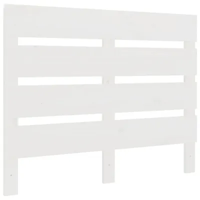 Produktbild von Kopfteil Weiß 75x3x80 cm Massivholz Kiefer
