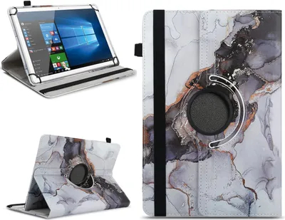 Produktbild von Tablet Tasche für PRITOM M10 / L10 10  Zoll Hülle Schutzhülle 360° Drehbar CaseFarben:Motiv 21