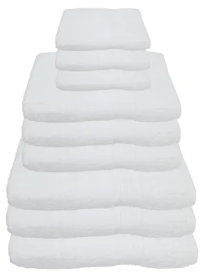 Produktbild von Julie Julsen Handtuch Set Weiss,Set:9 tlg. 3 Bade- 3 Hand- 3 Gästetücher