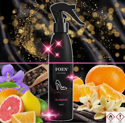 Produktbild von Autoparfum Duft Spray Glamour Foen 185 ml Lufterfrischer Parfum Auto Aroma