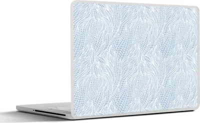 Produktbild von MuchoWow® Laptop Aufkleber Sticker Cover Blätter - Muster - Winter 25x18 cm - Laptop-Deko