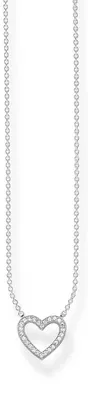 Produktbild von THOMAS SABO Collier Silber Zirkonia Herz KE1554-051-14