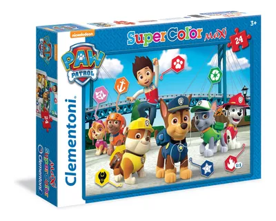 Obrázek produktu pro Clementoni puzzle 24 maxi Paw Patrol3 24049