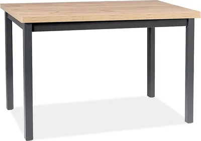 Obrázek produktu pro Rozkládací jídelní stůl 120(160)x68 ANTHONY - dub artisan / černý