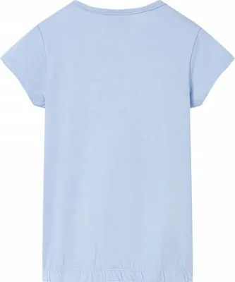 Zdjęcie produktu dla vidaXL T-shirt dziecięcy niebieski 116