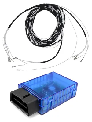Productafbeelding van Kufatec kabelset + adapter voor dynamische LED achterlichten, geschikt voor VW Touareg CR
