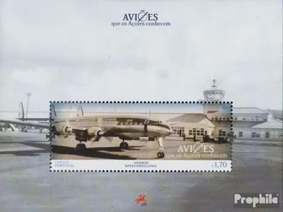 Produktbild von Briefmarken Portugal - Azoren 2014 Mi Block57 (kompl.Ausg.) postfrisch Flugzeuge