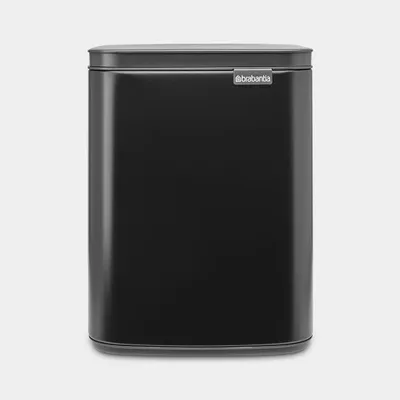 Obrázok produktu pre Brabantia Bo Odpadkový kôš 7 l obdĺžnikový oceľový čierny