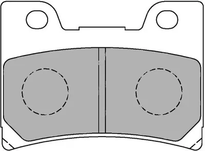 Produktbild von Ferodo Fdb637p Bremsbeläge Durchsichtig  Durchsichtig One Size
