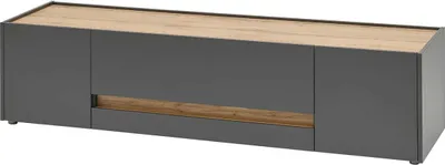 Produktbild von Lowboard City - Anthrazit Wotan Eiche