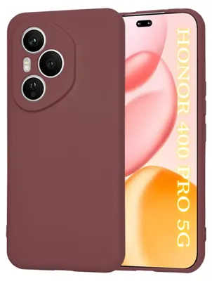 Produktbild von Techsuit – SoftFlex-Hülle für Honor 400 Pro – pflaumenrot