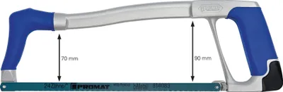Produktbild von Metallsägebogen Blatt-L.300mm 24 Z./Zoll D-Komfortgriff Aluminiumdruckguss
