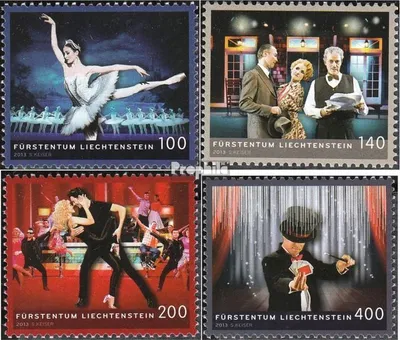 Produktbild von Briefmarken Liechtenstein 2013 Mi 1686-1689 (kompl.Ausg.) postfrisch Kunst