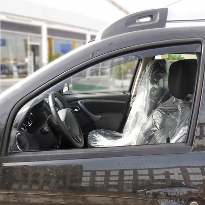 Obrázok produktu pre Veterný deflektor pre Dacia Duster 2013-2017 tmavý akryl 2ks