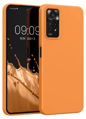 Produktbild von kwmobile Handyhülle für Xiaomi Redmi Note 11 Pro / Note 11 Pro (5G) / Note 12 Pro (4G) Hülle - Case Silikon - Kabelloses Laden - Schutzhülle Cover in