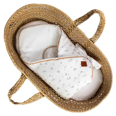 Immagine prodotto di Pucksack Melody - Dalla nascita ai 4 mesi - Bianco | di SEVIRA KIDS