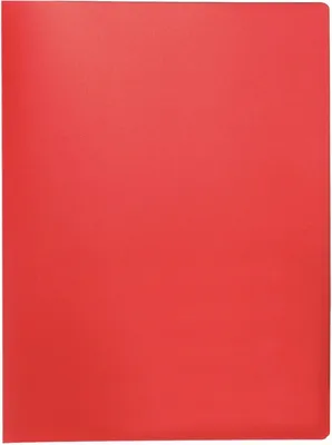 Image de Livret de présentation A4 10 pochettes rouge