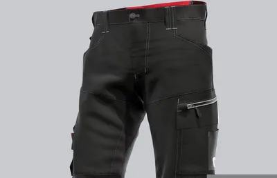 Produktbild von BP® Leichte Hybrid-Arbeitshose mit Kniepolstertaschen, Gr. 56s
