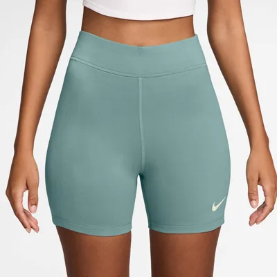 Produktbild von Nike W Nsw Nk Clsc Hr 5In Short Lbr Black/Black/Metallic Gold Black/Black/Metallic Gold M
