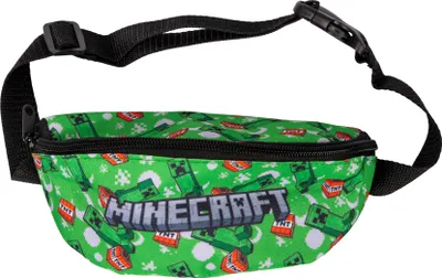 Obrázok produktu pre Minecraft taška pre deti - Štýlová a praktická taška s creeper dizajnom a TNT blokmi - Ideálna do školy, na cesty a dobrodružstvá