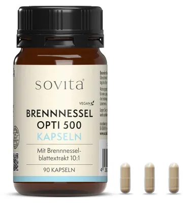 Produktbild von sovita Brennnessel Opti 500 Kapseln