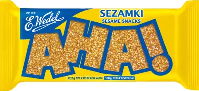 Obrázok produktu pre E. Wedel Sezamky AHA! 27,2 g