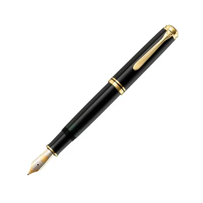 Produktbild von Pelikan Füllhalter Souverän M800  Schwarz 18-K/750 B