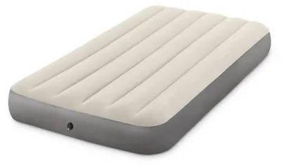 Produktbild von Intex Indoor und Outdoor Luftbett Queen Deluxe Single-High Airbed aufblasbar 203 x 152 x 25 cm 64103