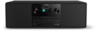 Produktbild von Philips TAM6500/10, Heim-Audio-Mikrosystem, Schwarz, China, 50 W, Voller Bereich, 7,6 cm