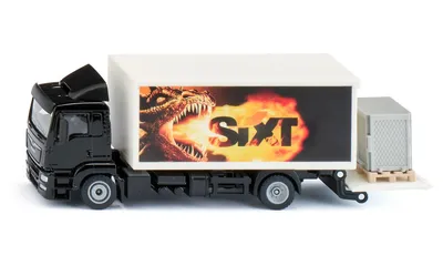 Produktbild von SIKU SUPER MAN LKW mit Kofferaufbau, Modellfahrzeug