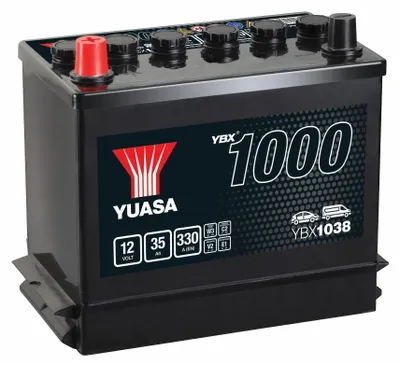 Produktbild von YUASA YBX1000 Starterbatterie 12V 35Ah 330A/EN Batterie