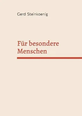 Produktbild von Für besondere Menschen