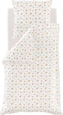 Produktbild von Träumeland Bettwäsche Dinolino 135/200 + 80/80 cm