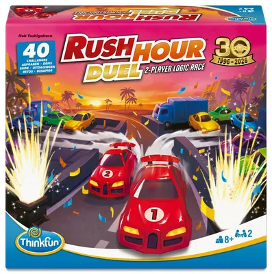 Produktbild von ThinkFun Rush Hour Duel - Logikspiel ab 8 Jahre
