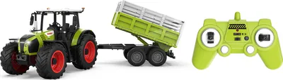 Image de WIKY Claas Tracteur avec remorque télécommande RC 43,6 cm