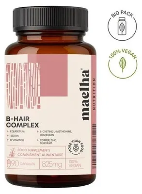 Image de Maelha Nutrition, Complexe capillaire B, 90 capsules