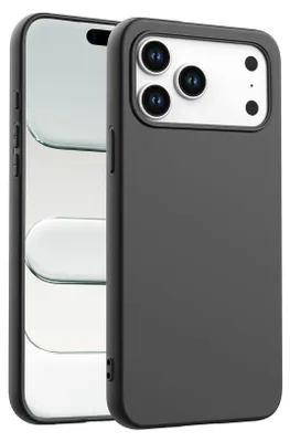 Obrázok produktu pre Puzdro pre Apple iPhone 17 Pro Max puzdro na mobilný telefón ochranné puzdro na mobilný telefón silikónový kryt puzdro na mobilný telefón, čierne