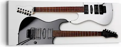 Produktbild von Bild auf Leinwand - Leinwandbild - E-Gitarren Streicher Musikinstrument - 90x30cm - Wand Bild - Wanddeko - Leinwanddruck - Bilder - Kunstdruck - Leinwand bilder - Wandkunst - AB90x30-0369