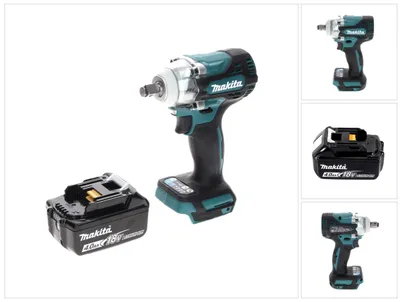 Produktbild von Makita DTW 300 M1 Akku Schlagschrauber 18 V 330 Nm 1/2" Brushless + 1x Akku 4,0 Ah - ohne Ladegerät