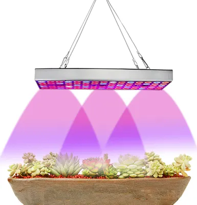 Produktbild von 25W LED Pflanzenlampe, Led Grow Lampe Full Spectrum Wachsen Licht Wachstumslampe Pflanzenlicht für Zimmerpflanzen Gemüse und Blumen