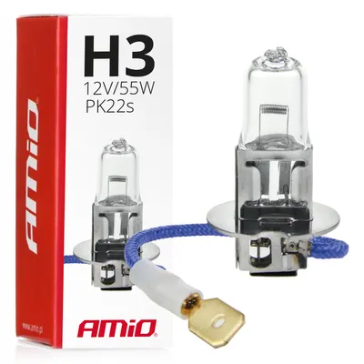 Image de AMiO Ampoule halogène H3 12V 55W