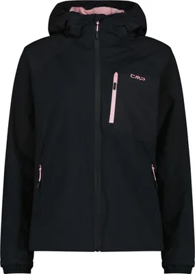 Produktbild von Cmp Woman Jacket Fix Hood Nero-Antracite Nero-Antracite 40
