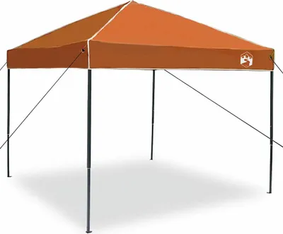 Image de Tente à abri Orange 243 x 243 x 251 cm tissu