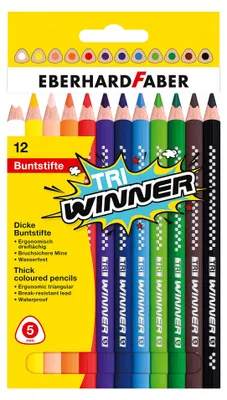 Immagine prodotto di Set di 12 matite colorate TRI Winner