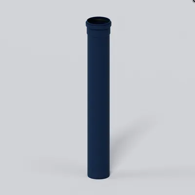 Produktbild von Poloplast Rohr, POLO-KAL NG, DN110, 110x750mm, PP-MD, blau, Stange mit 750mm, 1 Stk.